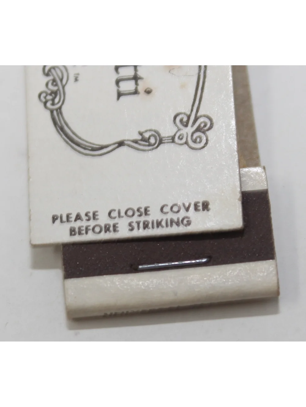 Vintage 70s Matchbook The Spaghetti Store Memphis, Tennessee Italian Restaurant